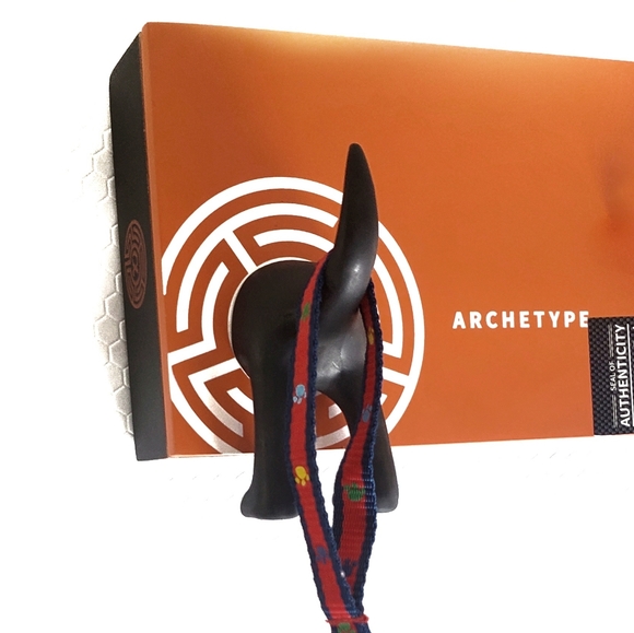 Cigar Box Key Holder Dog Leash Hanger Archetype - Picture 1 of 6